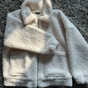 Cozy Cream Sherpa Jacket